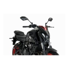 PARE-BRISE PUIG NAKED NG SPORT PLUS POUR YAMAHA MT-07 21-22 ROUGE