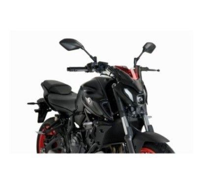 Cupula Puig Naked NG Sport Plus para Yamaha MT 07 21 25 roja