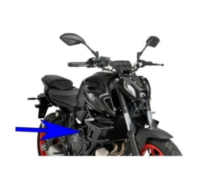 ALERON PUIG DOWNFORCE NAKED YAMAHA MT-07 PURE 23-24 NEGRO