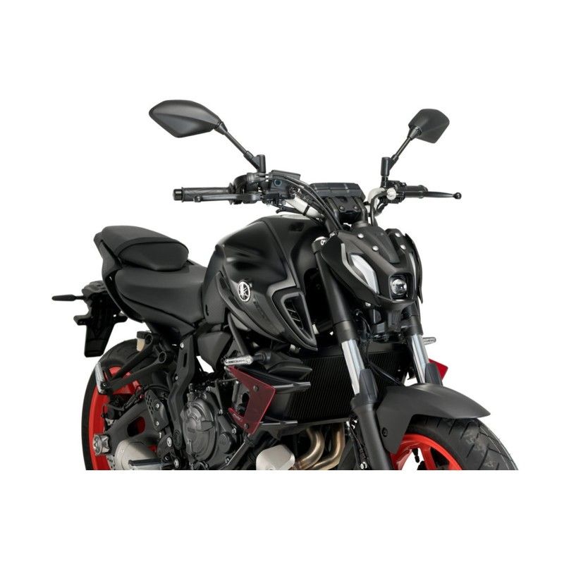 Aleron lateral Puig Downforce Naked Yamaha MT-07 Pure 23 24 Rojo