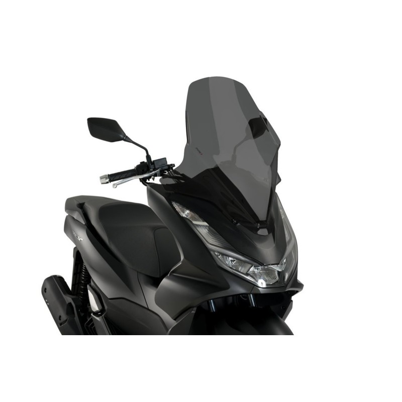 PUIG CUPOLINO V-TECH LINE TOURING HONDA PCX125 21-24 FUME SCURO