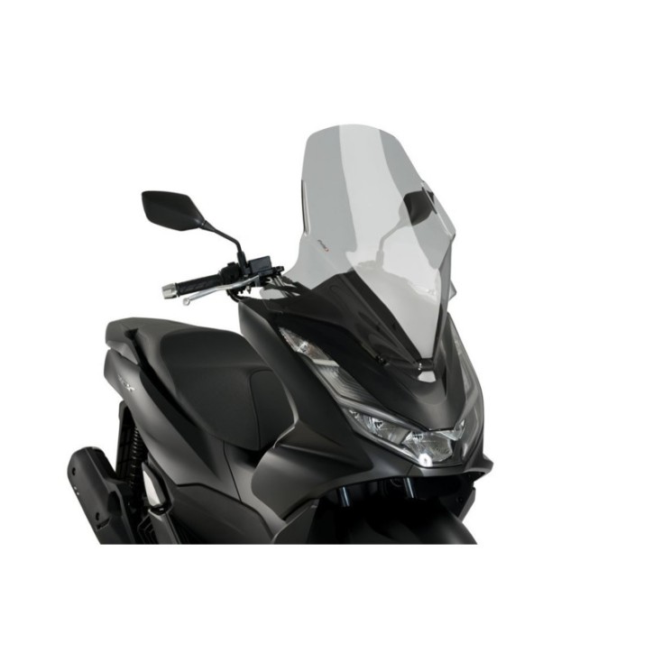 PUIG CUPOLINO V-TECH LINE TOURING HONDA PCX125 21-24 FUME CHIARO