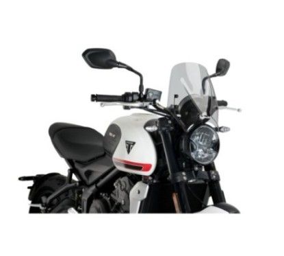 Puig Naked NG Sport Windschutzscheibe fur Triumph Trident 660 21 24 leicht getont