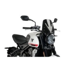 PUIG WINDSCHUTZSCHEIBE NAKED NG SPORT FUR TRIUMPH TRIDENT 660 21-25 SCHWARZ