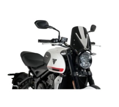PUIG CUPOLINO NAKED N.G. SPORT TRIUMPH TRIDENT 660 21-24 NERO