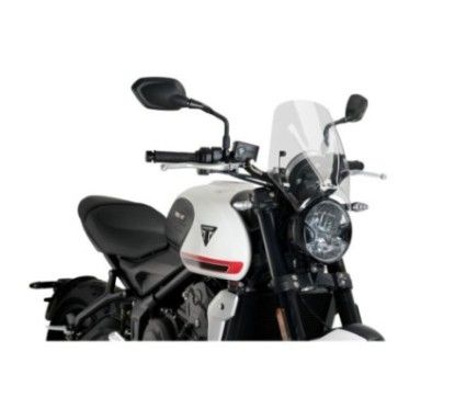 Pare-brise Puig Naked NG Sport pour Triumph Trident 660 21/24 transparent