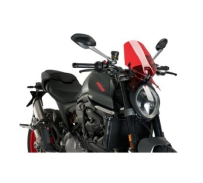 PANTALLA PUIG NAKED NG SPORT DUCATI MONSTER 937 PLUS 21-24 ROJO