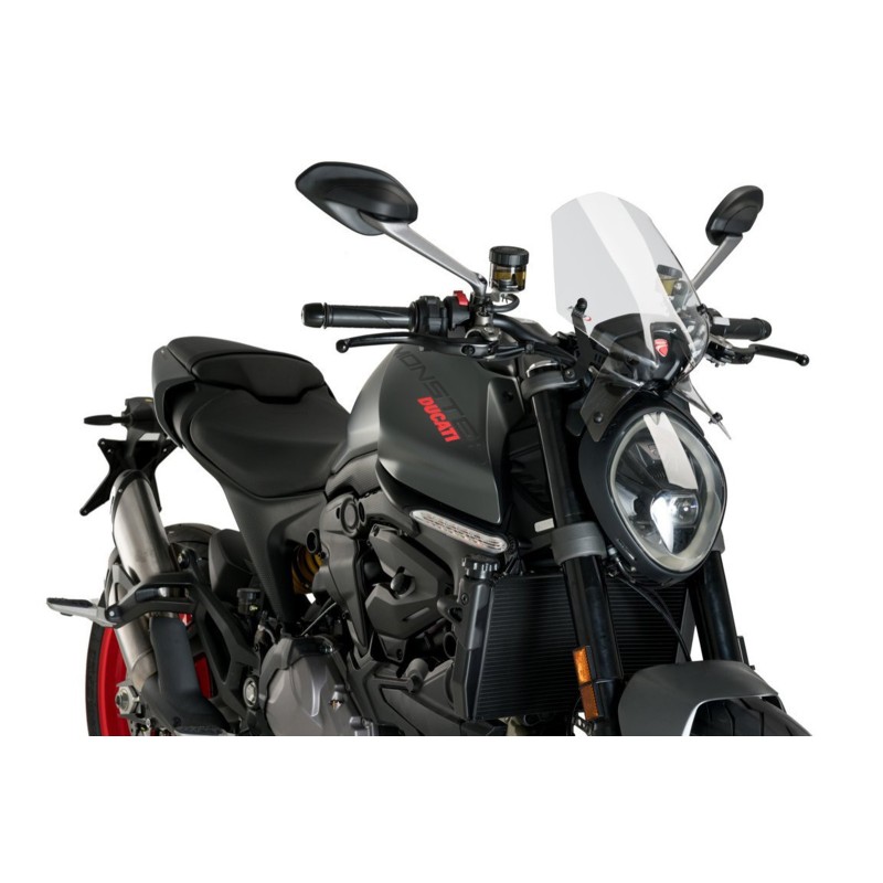 PUIG CUPOLINO NAKED N.G. SPORT DUCATI MONSTER 937 PLUS 21-24 TRASPARENTE