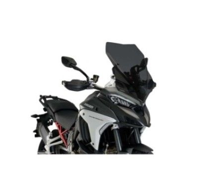 Pare-brise Puig Touring pour Ducati Multistrada V4 S Sport 2021/2024, fume fonce