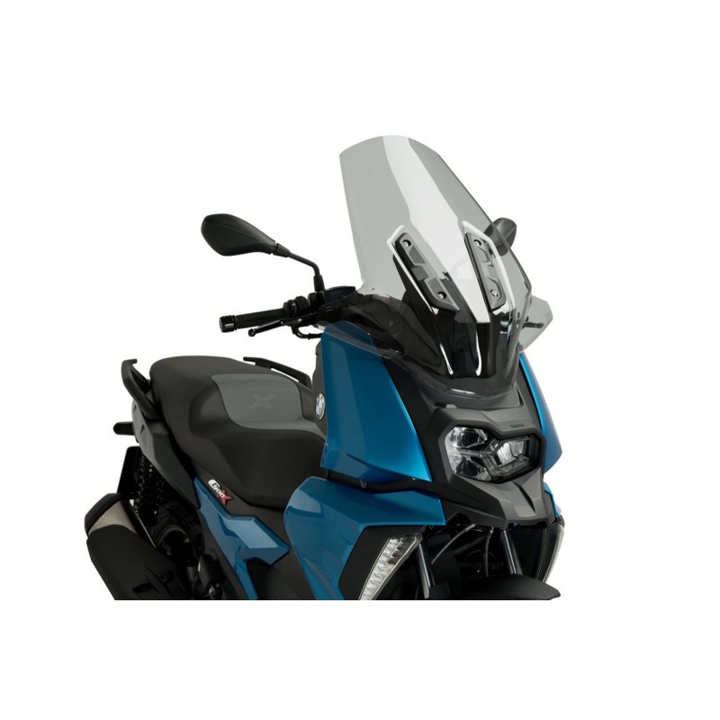 ECRAN PUIG V-TECH LINE TOURING BMW C400 X 18-24 FUME CLAIR