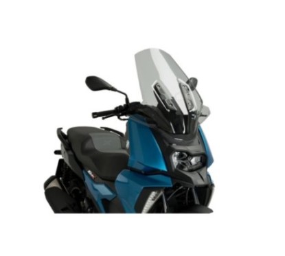 ECRAN PUIG V-TECH LINE TOURING BMW C400 X 18-24 FUME CLAIR