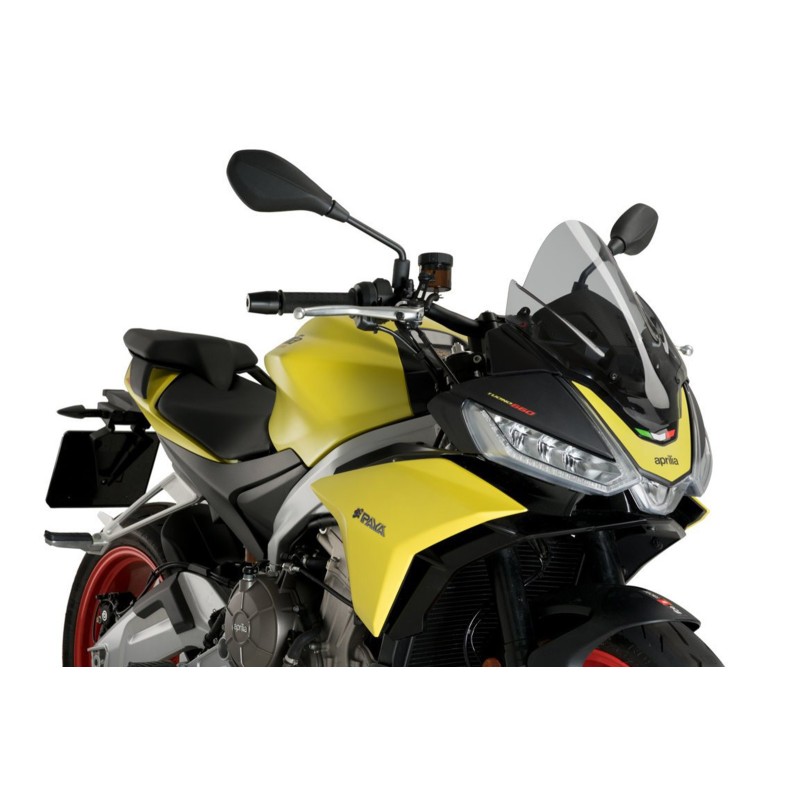 ECRAN PUIG Z-RACING APRILIA TUONO 660 FACTORY 22-24 FUME CLAIR