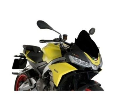 puig z racing windshield for aprilia tuono 660 factory 22 24 black