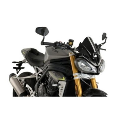 PUIG NAKED SCREEN NG SPORT TRIUMPH SPEED TRIPLE RS 21-24 BLACK
