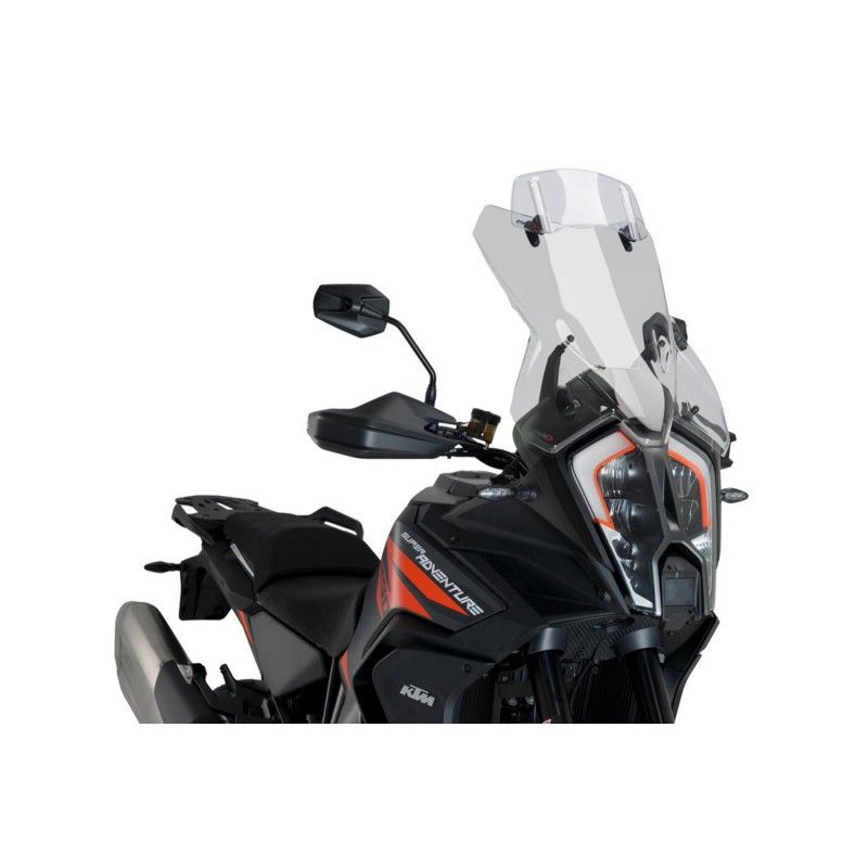 puig windshield touring plus visor for ktm 1290 rs super adventure 21 24 light smoke