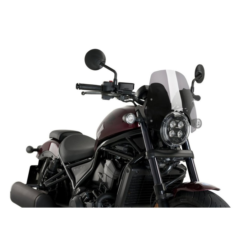 PUIG NAKED WINDSCHILD NG SPORT HONDA CMX1100 REBEL 21-24 LIGHT SMOKE