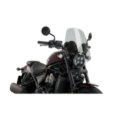 PANTALLA PUIG NAKED NG TOURING HONDA CMX1100 DCT REBEL 21-23 HUMO CLARO