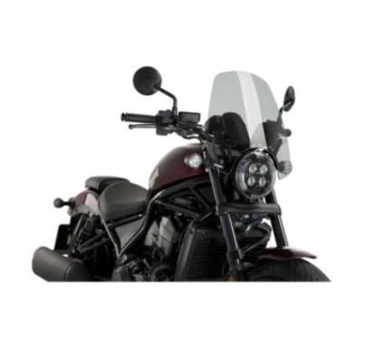 PANTALLA PUIG NAKED NG TOURING HONDA CMX1100 DCT REBEL 21-23 HUMO CLARO