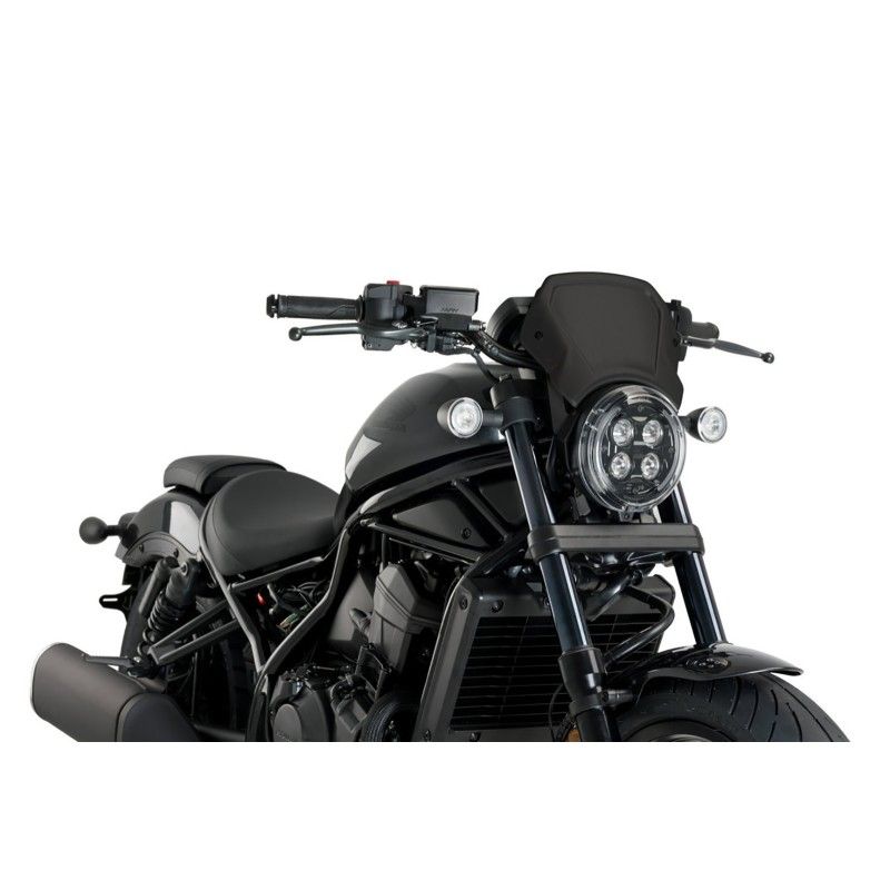 Carenage avant en aluminium Puig pour Honda CMX1100 DCT Rebel 21/25 noir