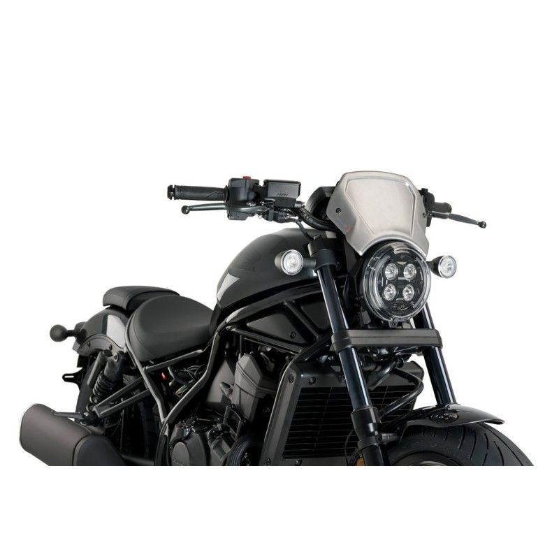 Carenage avant en aluminium Puig pour Honda CMX1100 DCT Rebel 2021/2025 argent