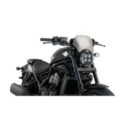 Carenage avant en aluminium Puig pour Honda CMX1100 Rebel 21/25 argent
