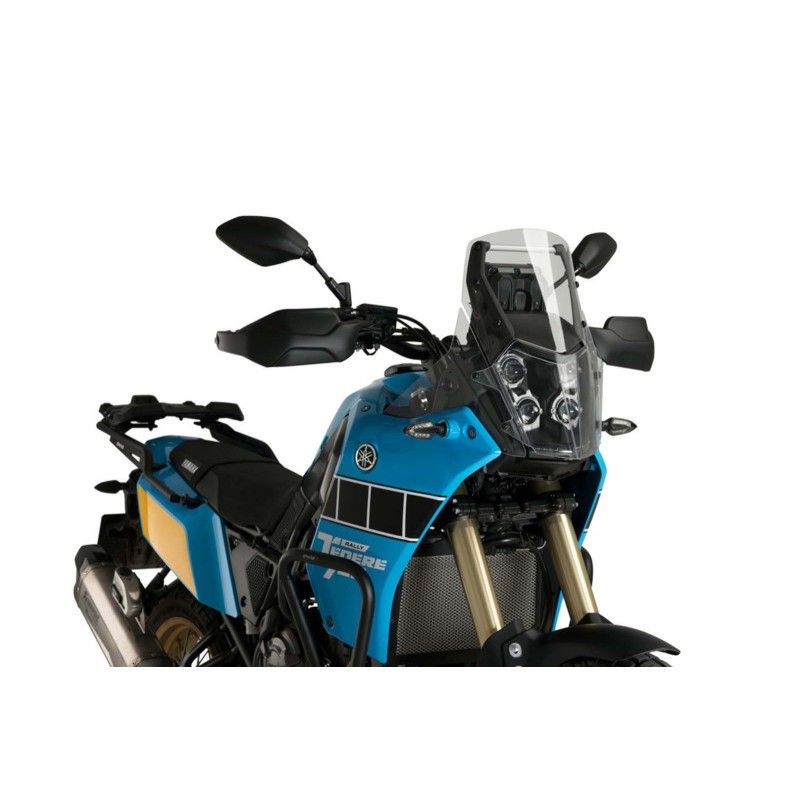 Pare-brise sport Puig pour Yamaha Tener 700 Rally Edition 21/24, fume clair