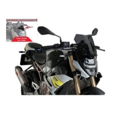 PANTALLA PUIG NAKED NG SPORT BMW S1000 R 21-24 HUMO OSCURO