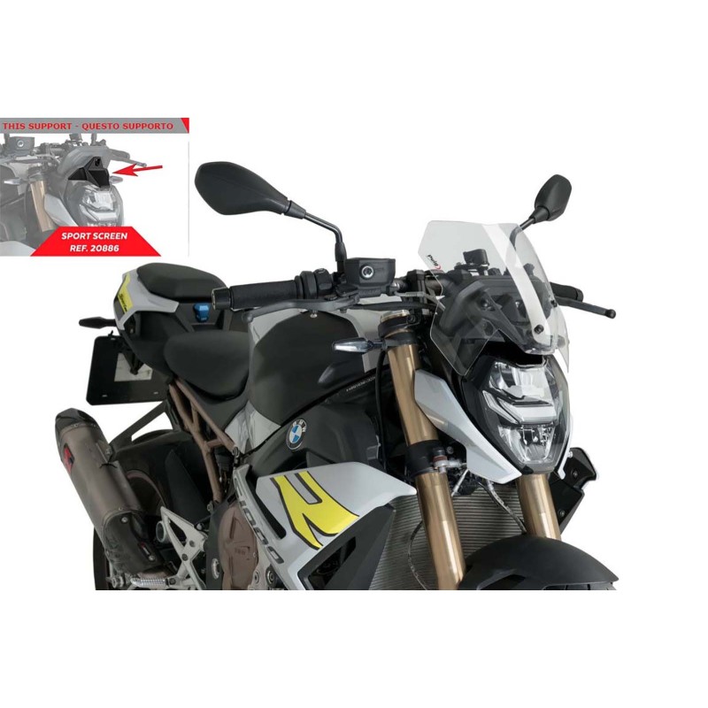 PUIG CUPOLINO NAKED N.G. SPORT BMW S1000 R 21-24 TRASPARENTE