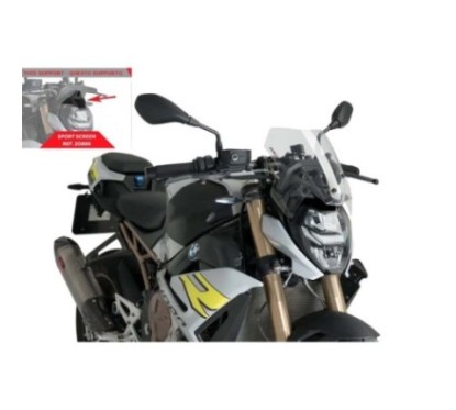 PARABRISAS PUIG NAKED NG SPORT BMW S1000 R 21-24 TRANSPARENTE