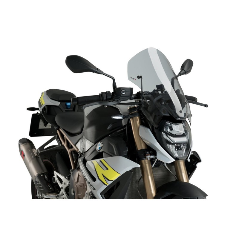 PANTALLA DESNUDA PUIG NG TOURING-SOPORTE OEM. BMW S1000 R 21-24 HUMO LIGERO