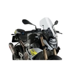 PANTALLA DESNUDA PUIG NG TOURING-SOPORTE OEM. BMW S1000 R 21-24 TRANSPARENTE