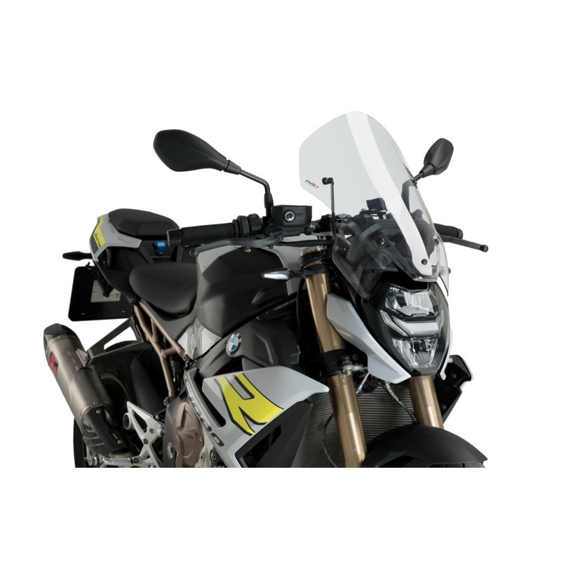 PUIG NAKED SCREEN NG TOURING-OEM SUPP. BMW S1000 R 21-24 TRANSPARENT