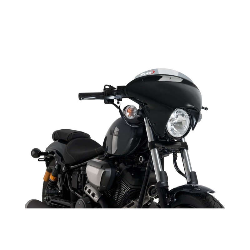 Parabrisas deportivo Puig Batwing SML para Yamaha XV950 R 14-20 ahumado claro
