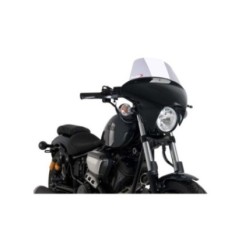 Pare-brise Puig Batwing SML Touring pour Yamaha XV950/R 14-16, teinte fumEe claire