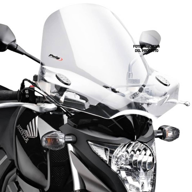 PUIG UNIV. WINDSCHUTZSCHEIBE TOURING II HONDA CB600F HORNET 98-16 KLAR