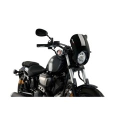 PUIG ECRAN SEMI-CARENE ANARCHY YAMAHA XV950 R 14-20 NOIR