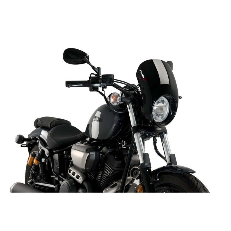Cupula semicarenada Puig Anarchy para Yamaha XV950 R 14-20 negra