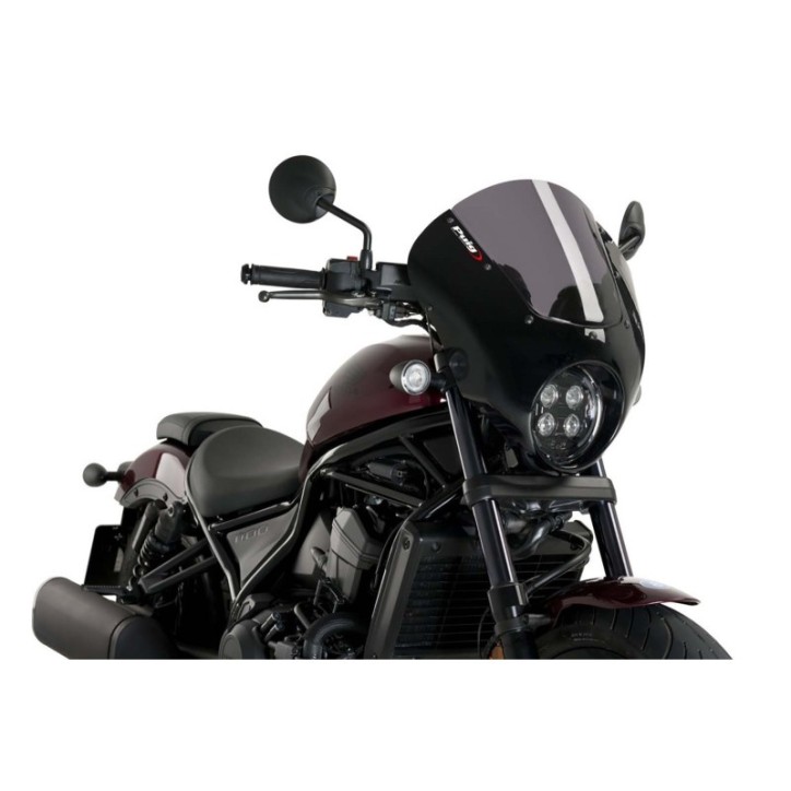 CUBREPUIG SEMICARENADO DARK NIGHT HONDA CMX1100 REBEL 21-24 HUMO CLARO-21104H