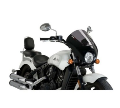 PUIG CUPOLINO SEMICARENATO DARK NIGHT INDIAN SCOUT 15-24 FUME SCURO