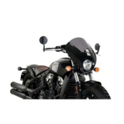 PANTALLA SEMICARENADA PUIG DARK NIGHT INDIAN SCOUT BOBBER 18-24 DARK SMOKE-21107F