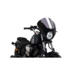 PUIG ECRAN SEMI-CARENE DARK NIGHT YAMAHA XV950 R 14-20 FUME CLAIR