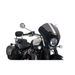 PUIG CUPOLINO SEMICARENATO DARK NIGHT TRIUMPH BONNEVILLE SPEEDMASTER 21-24 FUME SCURO