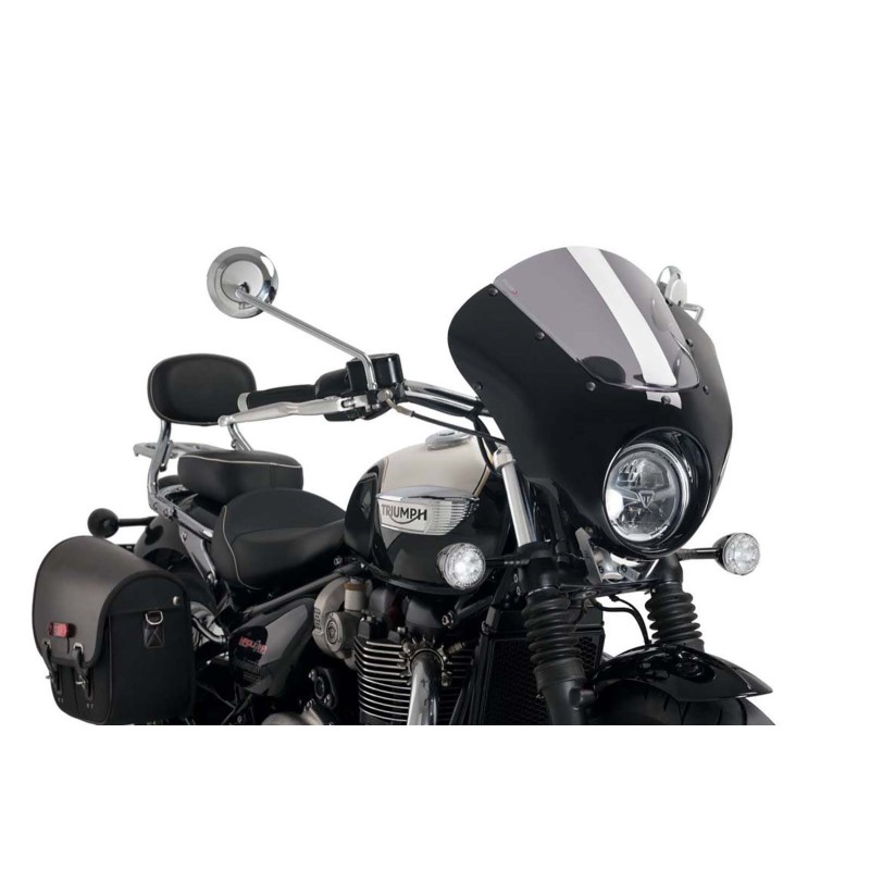 CUBIERTA SEMICARENADA PUIG NOCHE OSCURA TRIUMPH BONNEVILLE SPEEDMASTER 21-24 HUMO CLARO