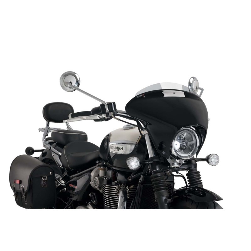 PUIG ECRAN BATWING SML SPORT TRIUMPH BONNEVILLE SPEEDMASTER 21-24 FUME CLAIR