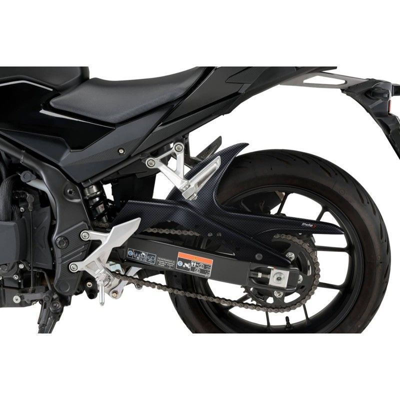 puig rear fender for honda cb500x 22 24 carbon look