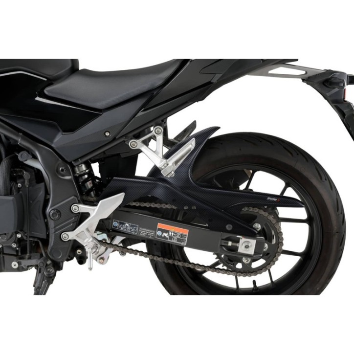 GUARDABARROS TRASERO PUIG HONDA CB500X 22-24 LOOK CARBONO