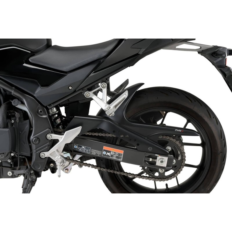 PUIG PARAFANGO POSTERIORE HONDA CBR500R 22-23 NERO OPACO