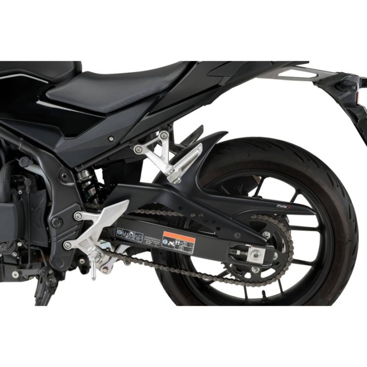 GUARDABARROS TRASERO PUIG HONDA CBR500R 22-23 NEGRO MATE