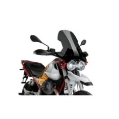 PARABRISAS PUIG TOURING MOTO GUZZI V85 850 TT CENTENARY 21-23 HUMO OSCURO