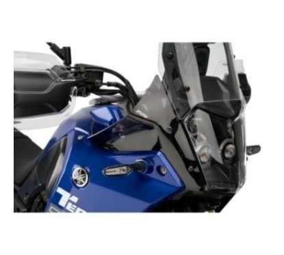 Deflecteurs avant Puig augmentes pour Yamaha Tener 700 19 24 fume fonce